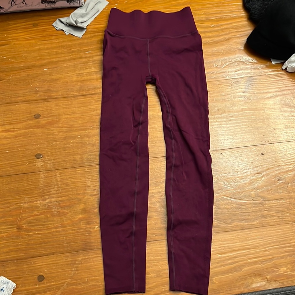 Purple Sculptknit Fabletics Leggings